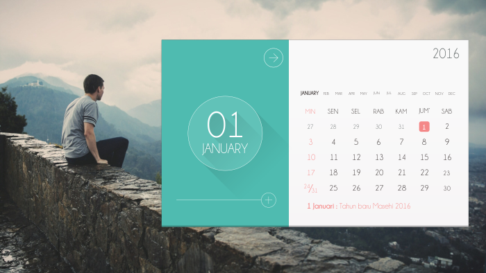 Inspirasi Desain Kalender