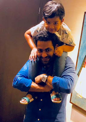 Jr Ntr with his son jr ntr family photos