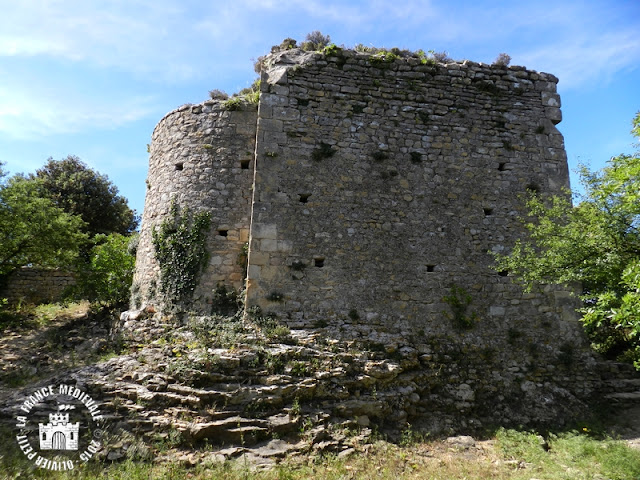 SAINT ETIENNE DES SORTS (30) - Donjon et chapelle romane