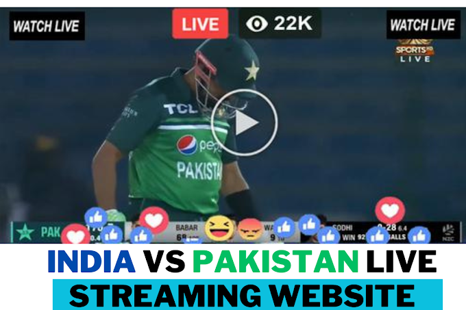 India vs Pakistan Live Streaming Website