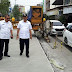 Walikota Medan Tinjau Pembetonan Jalan Krakatau