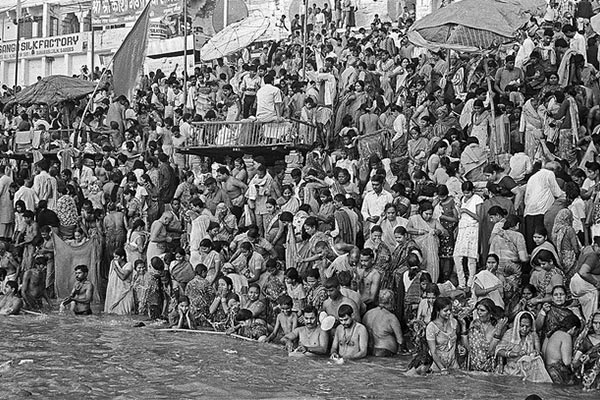 'Kumbh Mela' en el río Ganges.