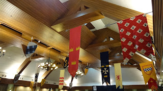 Photo of clan paraphernalia at the St Andrews ball, Manila