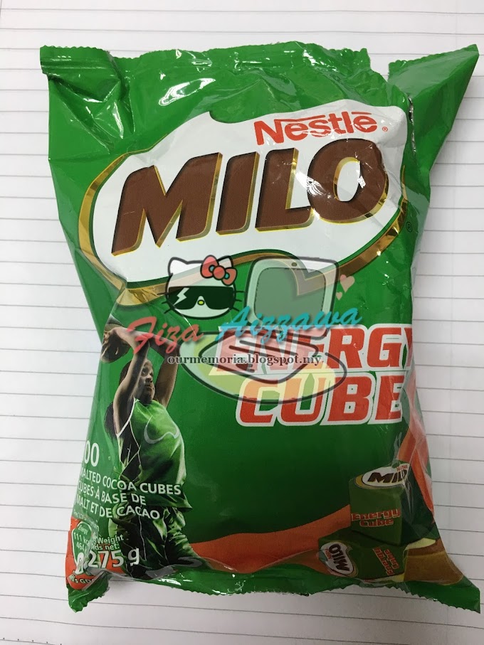 Mana nak dapatkan Milo energy cube