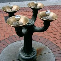 Benson Bubbler in downtown Portland Oregon