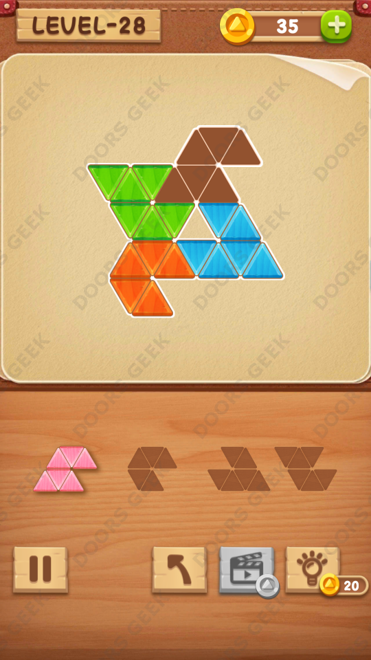 Block Puzzle Jigsaw Rookie Level 28 , Cheats, Walkthrough for Android, iPhone, iPad and iPod