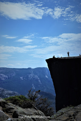 PREIKESTOLEN – Stavanger Norwegia, vindex tengker