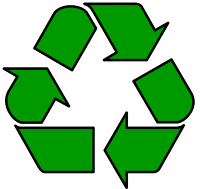 Recycling symbol image