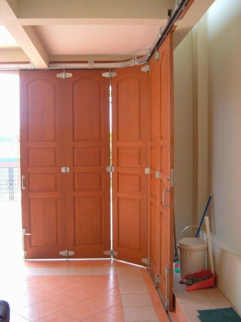 Contoh Model Pintu Lipat Besi Ruko  Dan Garasi Rumah 