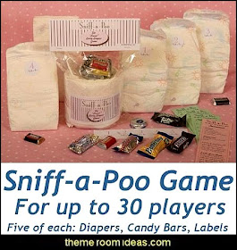 Baby Shower Sniff-A-Poo Candy Bar Game