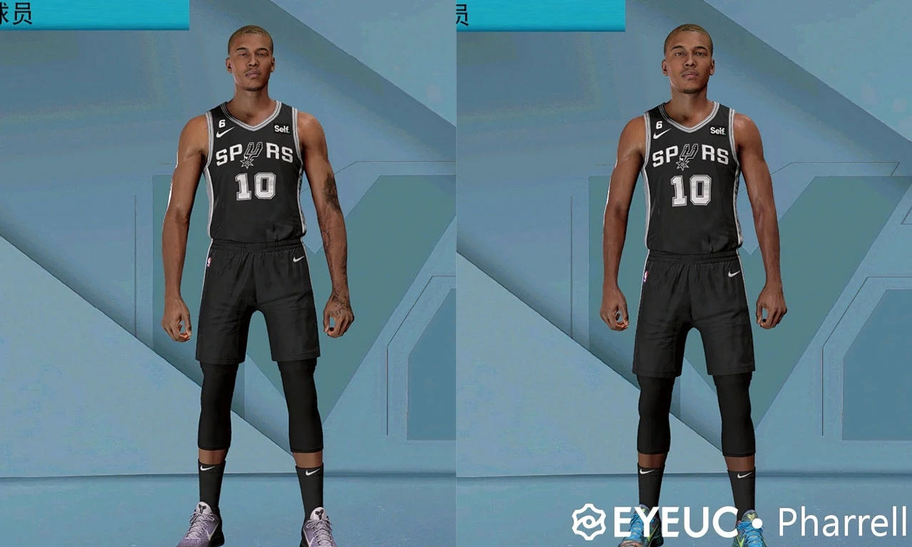 NBA 2K23 Jeremy Sochan Cyberface & Body Update