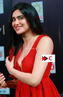 Adah Sharma in Red Deep Neck Spicy Gown ~  Exclusive 24.jpg