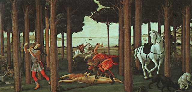 Decameron,Botticelli,Painting