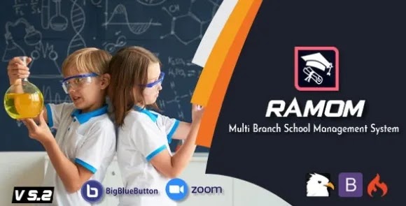 Ramom School v5.2 Nulled – Multi Branch School Management System