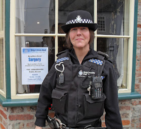 Brigg police officer PC Jane Proud of the Humberside force
