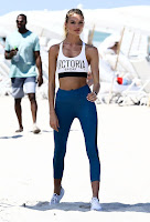 Martha Hunt Victoria’s Secret Sport Photoshoot in Miami