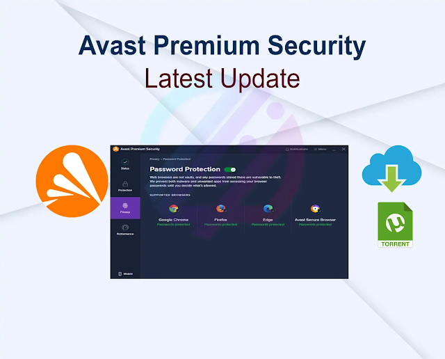 Avast Premium Security v23.9.6082 Build 23.9.8494.792 + Fix Latest Update