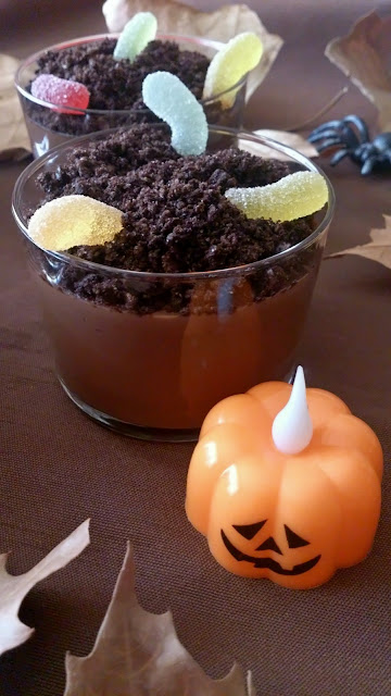 natillas chocolate tumbas halloween galletas oreo receta niños postre divertido facil sencillo sin horno