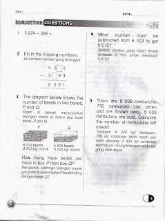 Belajar Bersama CIkgu Florence: Ulangkaji Matematik Tahun 