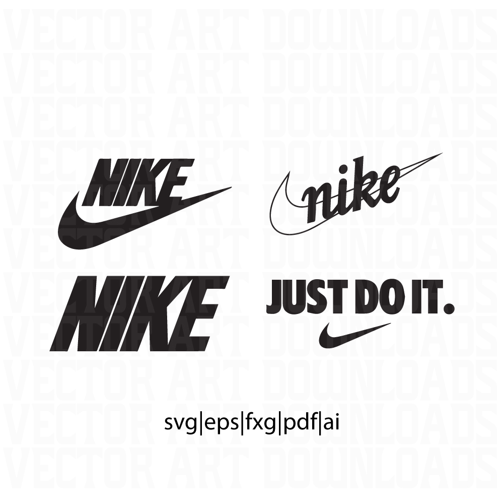 Download Nike Logo 4 Pack Vector Art Now Available For Download ...