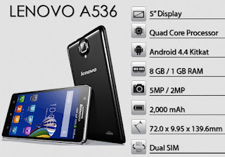 spek mantap lenovo a536