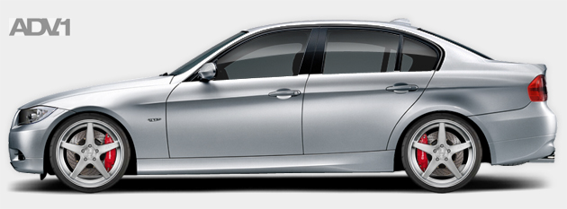 BMW 335 3 Sedan on 19 inch ADV1