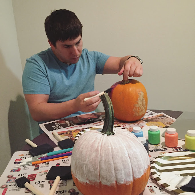 The one kind of paint you don't want to use on pumpkins...