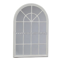 http://www.exclusivemirrors.co.uk/decorative-wall-mirrors/white-arched-window-mirror-151-x-100cm