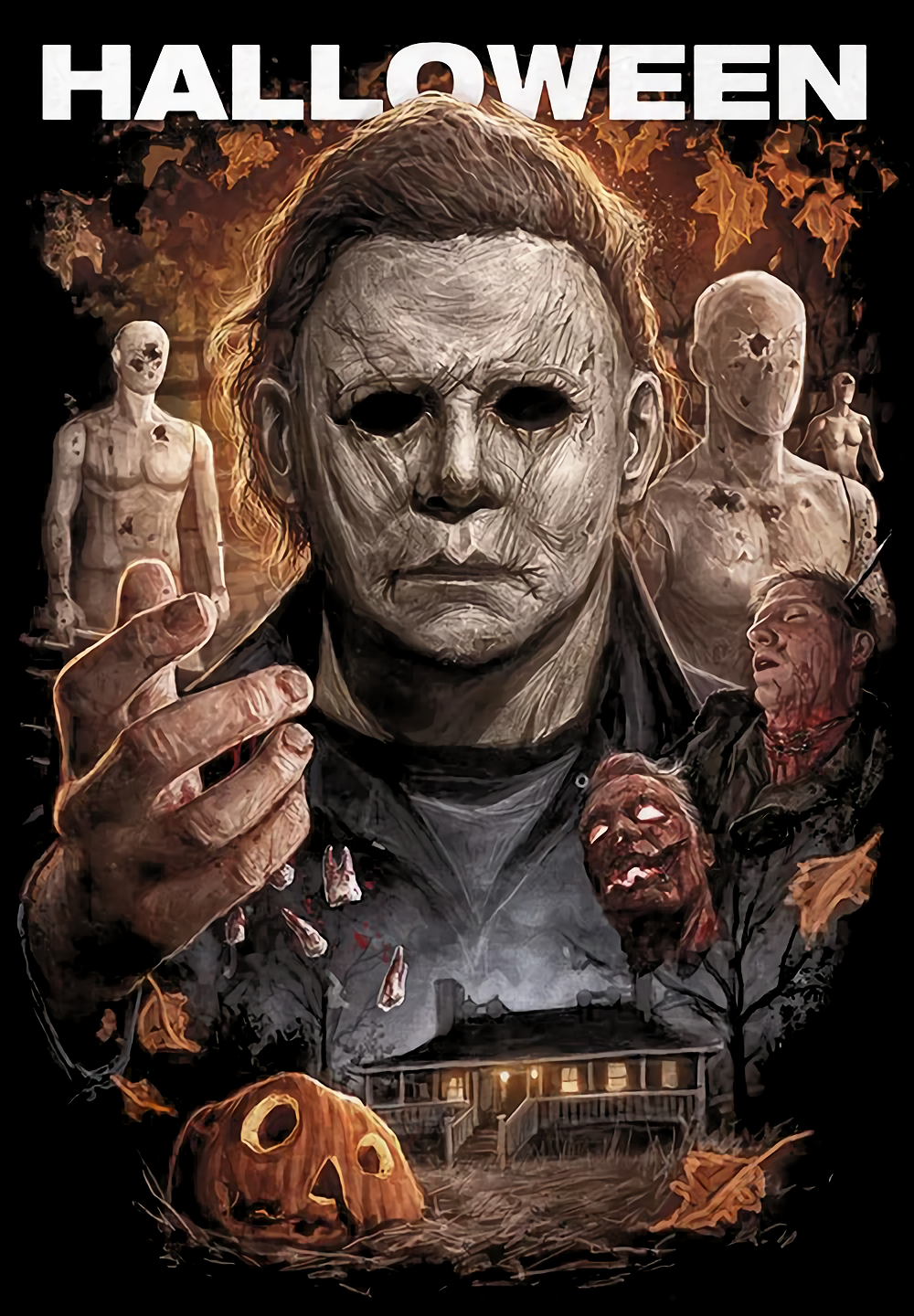 Pin by Ben Grimm on Art 2  Michael myers halloween, Halloween