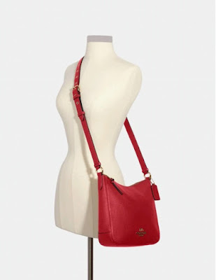 Beli Coach Ellie File Bag Warna Merah Memang Menawan!