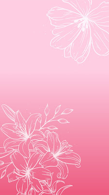 Pink floral abstract wallpaper backgrounds