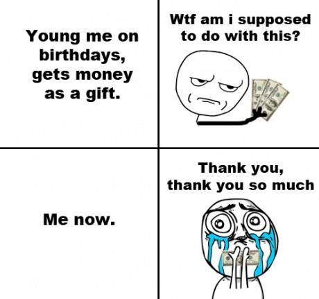 Money As A Gift Then And Now