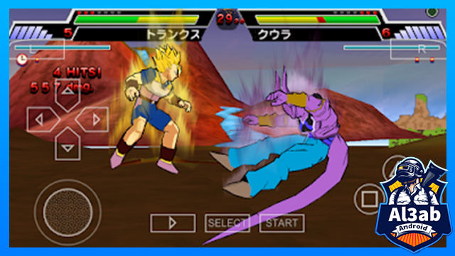 تحميل لعبة القتال دراغون بول زي Dragon Ball Z shin Budokai 3 psp للاندرويد ppsspp بصيغة iso بحجم صغير من الميديا فاير