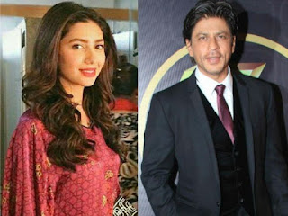 SRK WITH MAHIRA