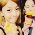 f(x) Luna enjoys her cocktail in her latest video update