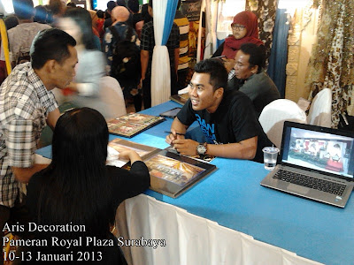 pameran aris decoration di royal plaza surabaya