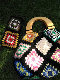 bolso, bag, bourse, granny square, ganchillo, crochet