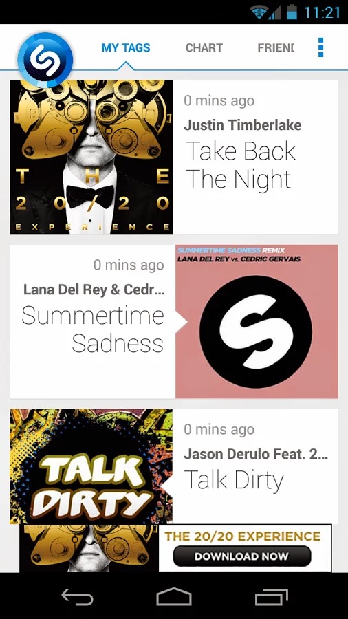 Shazam Encore v4.8.0-14071118 Shazam Encore v4.8.0-14071118