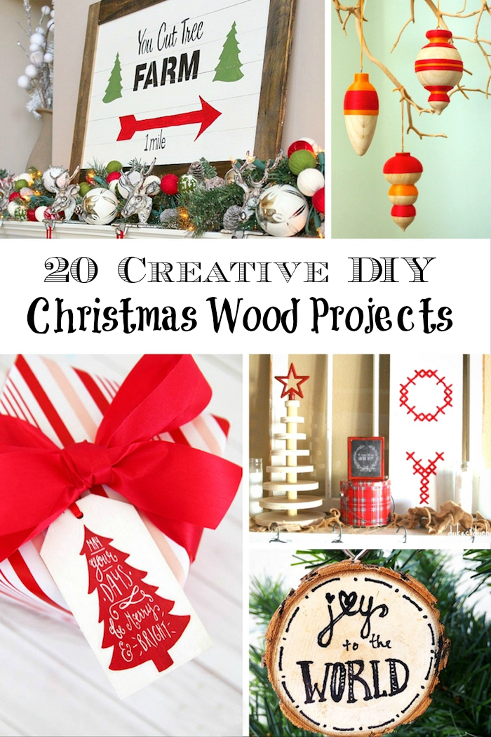 How To Make Gorgeous and Frugal Christmas Wood Projects ...