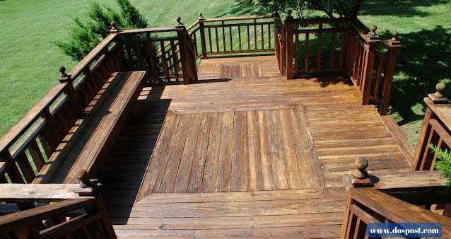 Woodplank yang Dijadikan Decking