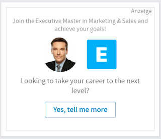 Dynamic Ads auf LinkedIn.