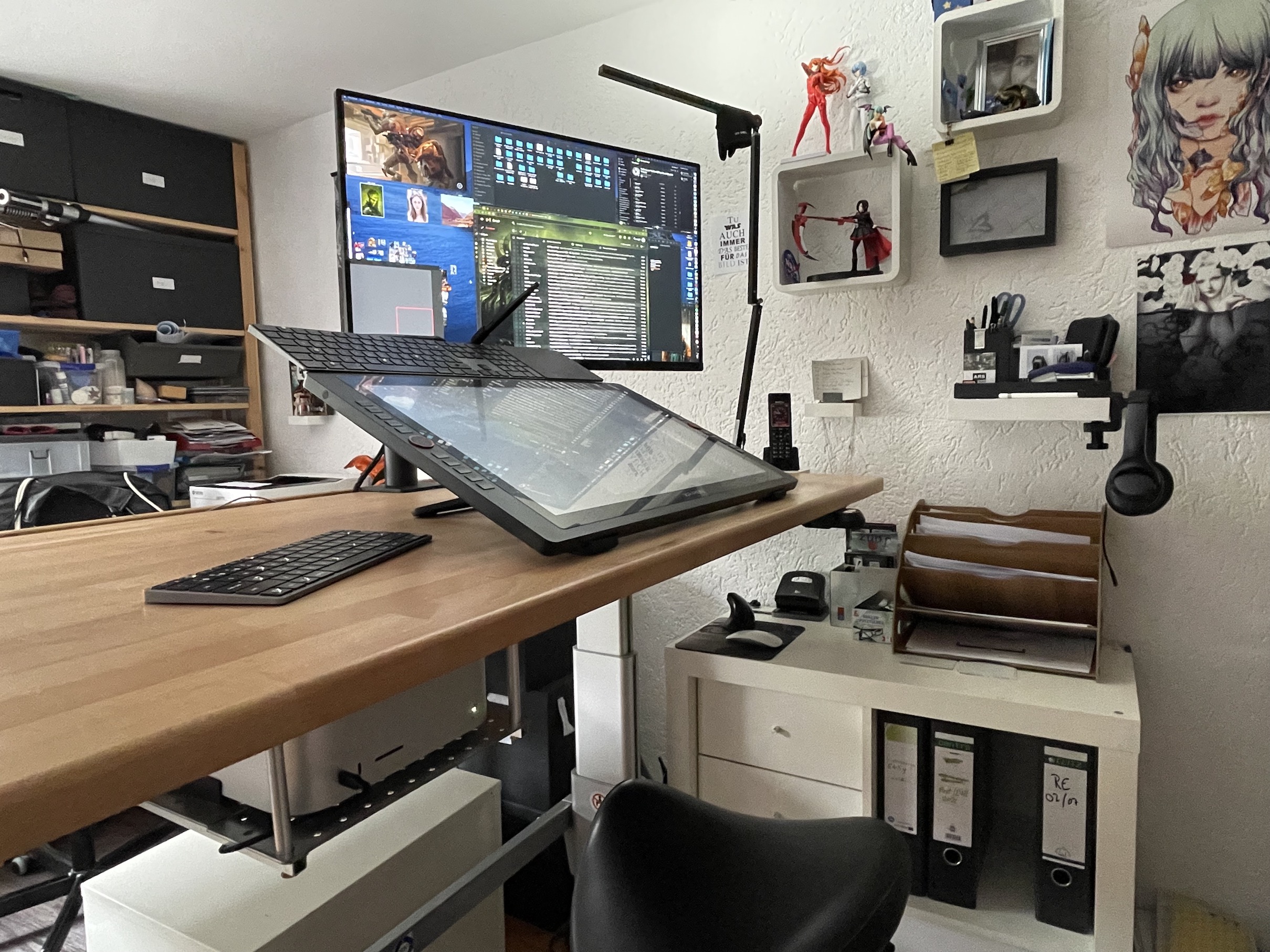New Mac Studio Workplace - M1 Ultra review from a Digital Artist ~ The Art  of Fantasio