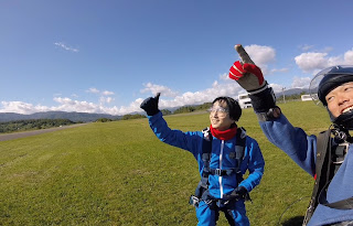Skydive Hokkaido　　Let's go to Yoichi to make a skydive