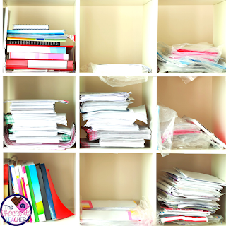 Declutter your room before you leave for the summer to help you prepare for the next school year.