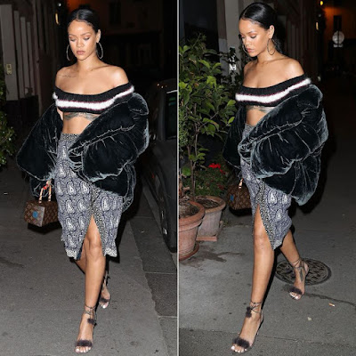 Rihanna in Paris