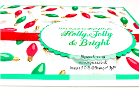 Merry & Bright Quick Christmas Card Nigezza Creates