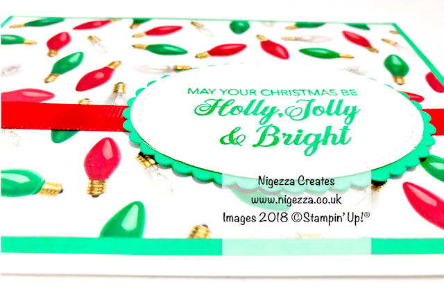 Merry & Bright Quick Christmas Card Nigezza Creates