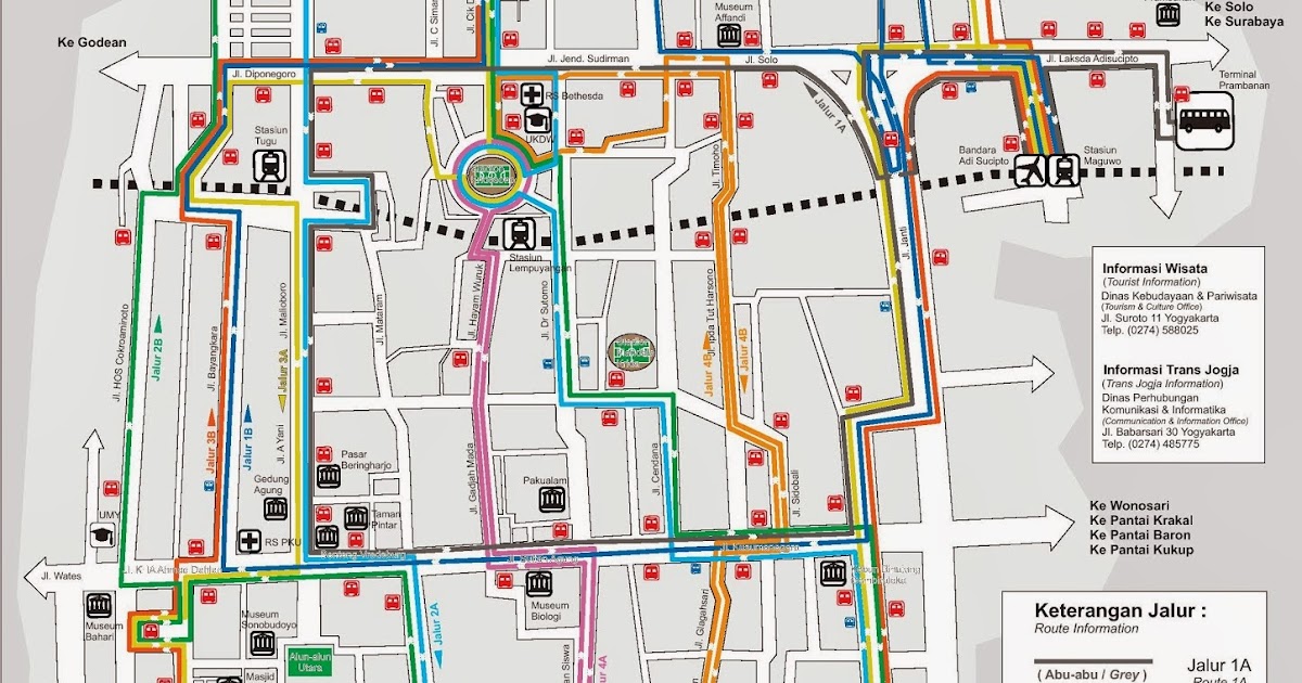 infinite Peta Rute Trans Jogja Terbaru Desember 2013 2014 