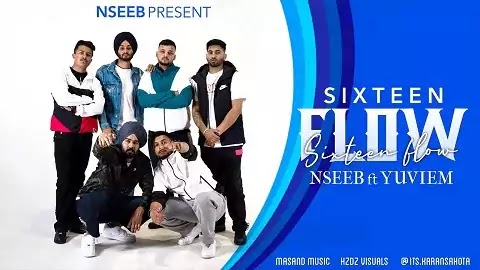 16 Flow Lyrics in Punjabi Font | NseeB, Yuviem | A1laycris