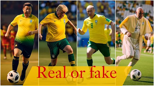 Real or fake ??  How know the image  is real or created by AI